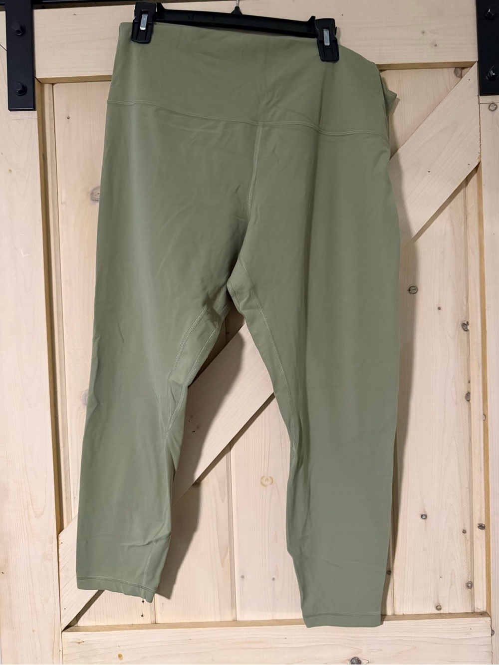 lululemon athletica women’s Rosemary Green Align Leggings Pant 25” Size 18